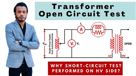 transformer open circuit test Lv